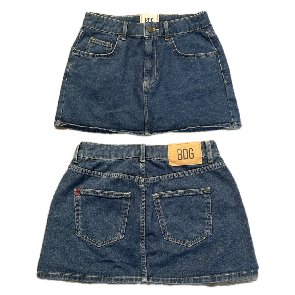 BDG Denim Mini Skirt